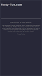 Mobile Screenshot of footy-live.com